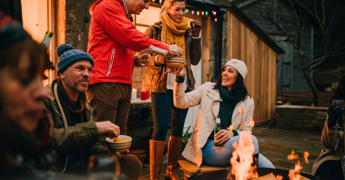 Cozy Outdoor Dinner Ideas