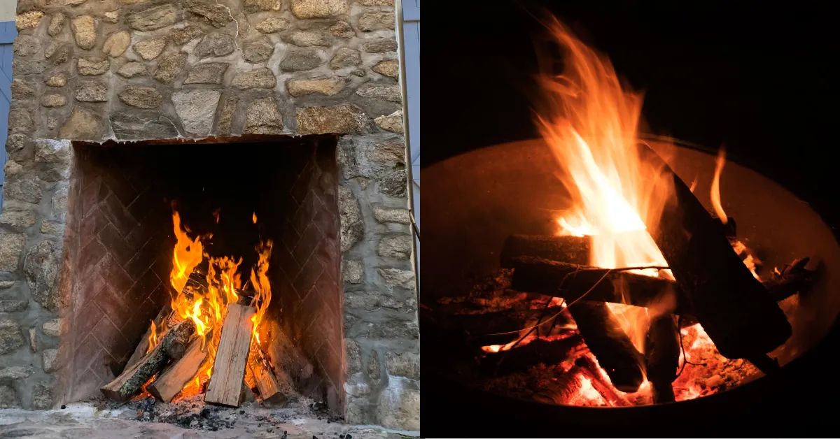 Fireplace vs Fire Pit